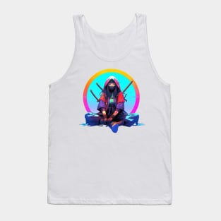 Female masked Ninja Tank Top